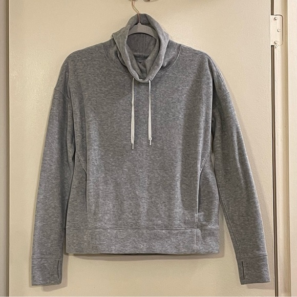 LULULEMON ATHLETICA Go Forward Pullover in Heathered Core Ultra Light Gray - Picture 7 of 9
